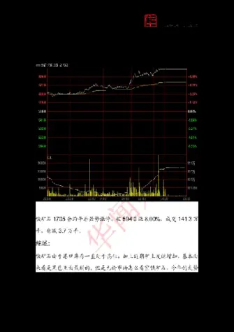 期货铁矿石涨停是几个点的股票(期货铁矿石涨停是多少)