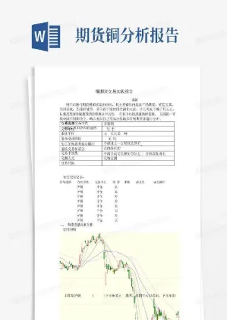 期货交易理论与实务实训报告(期货交易实务实验心得)