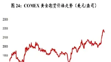 黄金期货总计2199千克(黄金期货1600美元)