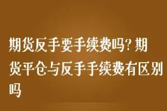 期货锁单有手续费吗(期货锁单收手续费吗)