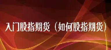 如何做期指期货(股指期货知识个人如何做股指期货)