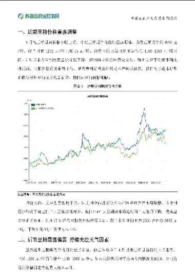 豆粕今日行情最新报价(美盘豆粕期货实时行情)