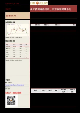 美豆粕股票最新消息(美豆粕最新行情实时)