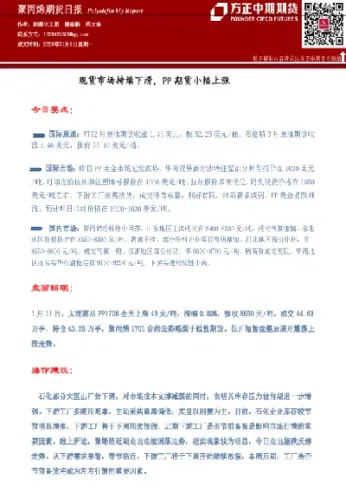 期货pp是什么及用途(期货pp2001是什么意思)