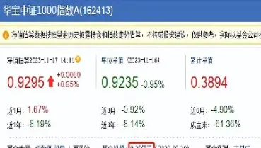 中证1000指数是什么意思(中证1000指数行情走势图)