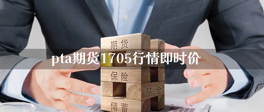 pta期货1705行情即时价