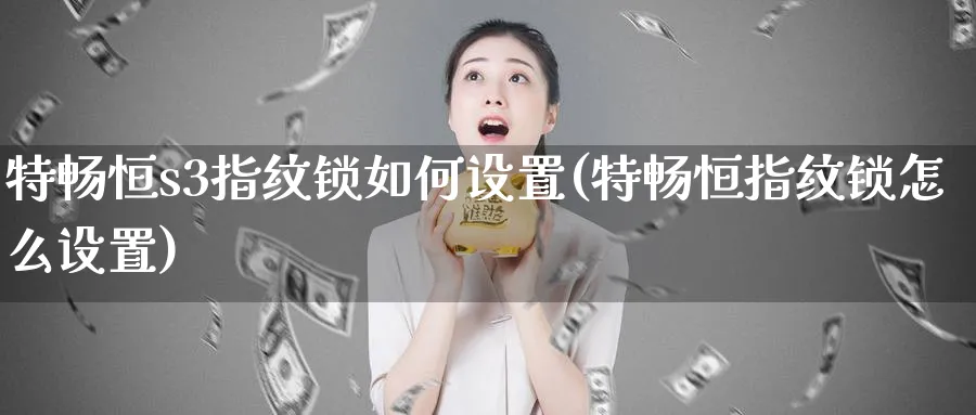 特畅恒s3指纹锁如何设置(特畅恒指纹锁怎么设置)_https://www.lytzg.com_原油期货学院_第1张