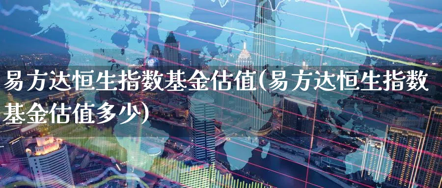 易方达恒生指数基金估值(易方达恒生指数基金估值多少)