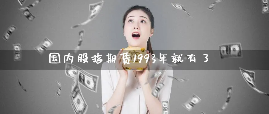 国内股指期货1993年就有了