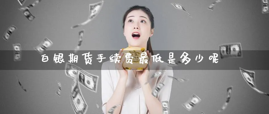 白银期货手续费最低是多少呢