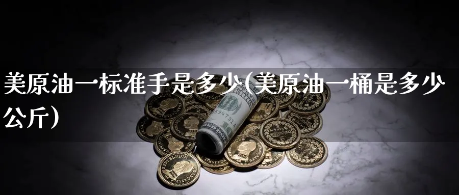 美原油一标准手是多少(美原油一桶是多少公斤)