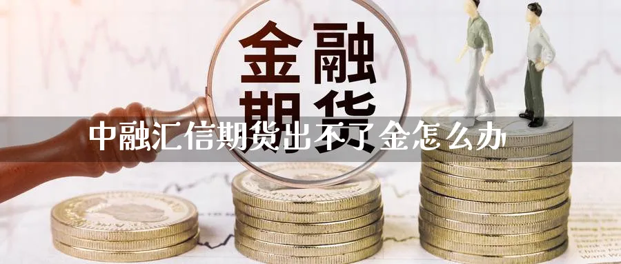 中融汇信期货出不了金怎么办