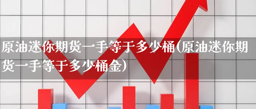 原油迷你期货一手等于多少桶(原油迷你期货一手等于多少桶金)