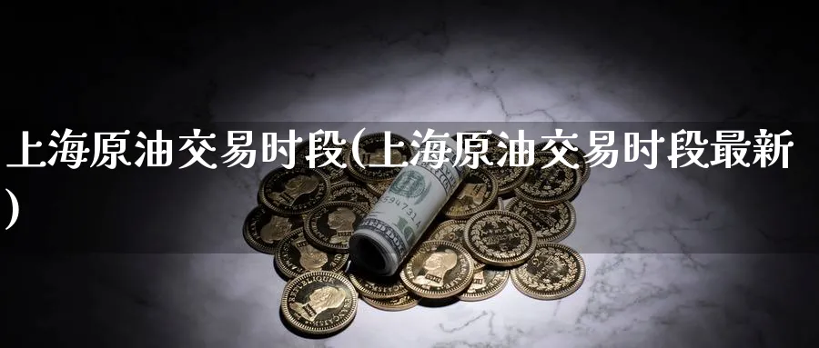上海原油交易时段(上海原油交易时段最新)