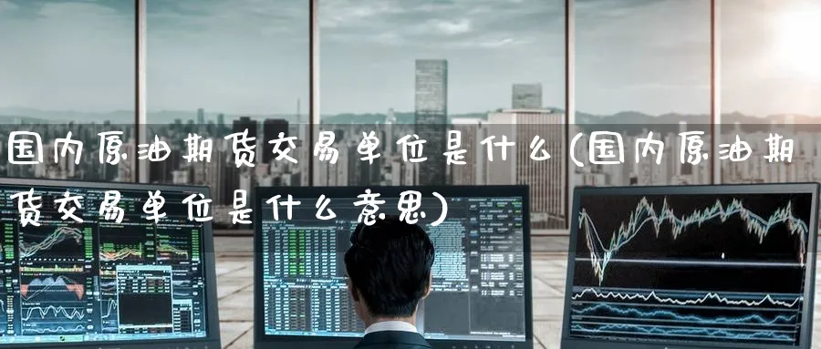 国内原油期货交易单位是什么(国内原油期货交易单位是什么意思)