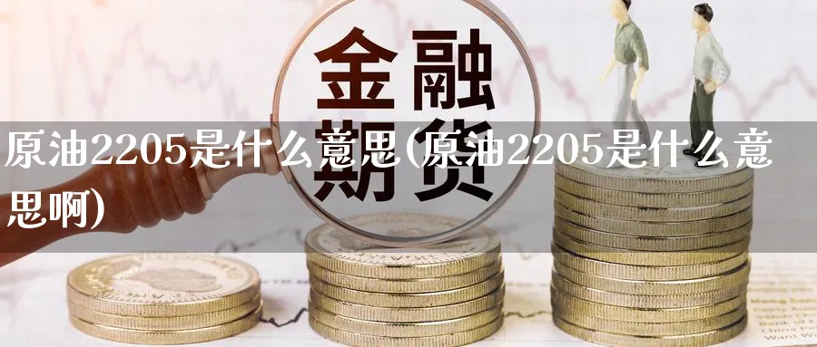 原油2205是什么意思(原油2205是什么意思啊)