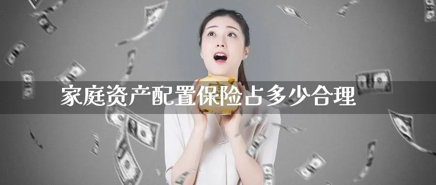 家庭资产配置保险占多少合理