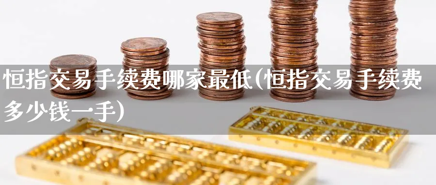 恒指交易手续费哪家最低(恒指交易手续费多少钱一手)_https://www.lytzg.com_原油期货学院_第1张