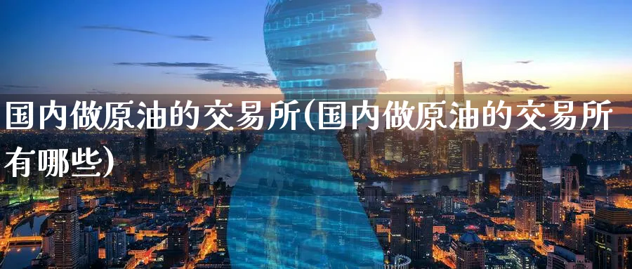 国内做原油的交易所(国内做原油的交易所有哪些)