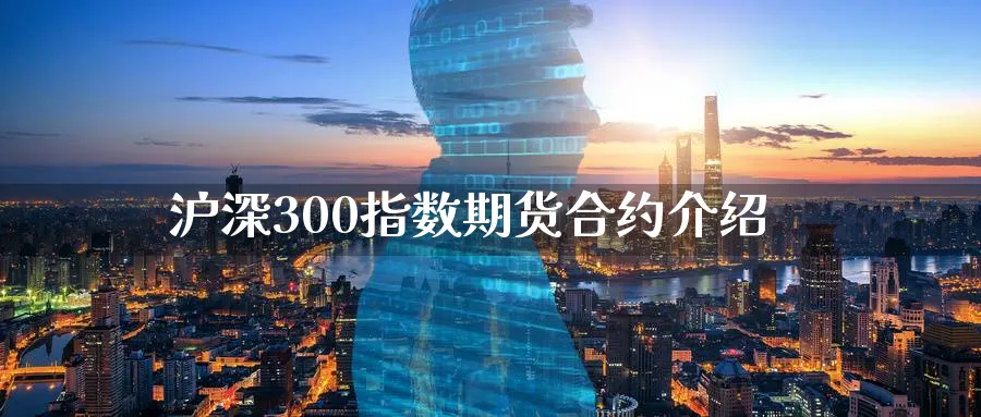沪深300指数期货合约介绍