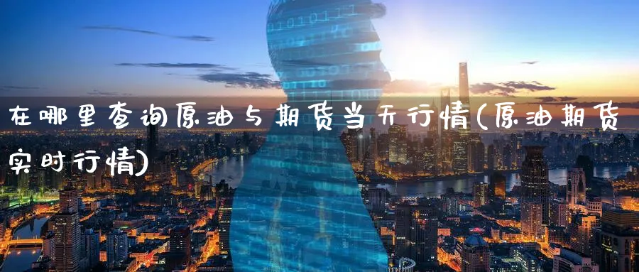 在哪里查询原油与期货当天行情(原油期货实时行情)