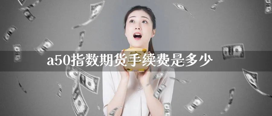 a50指数期货手续费是多少