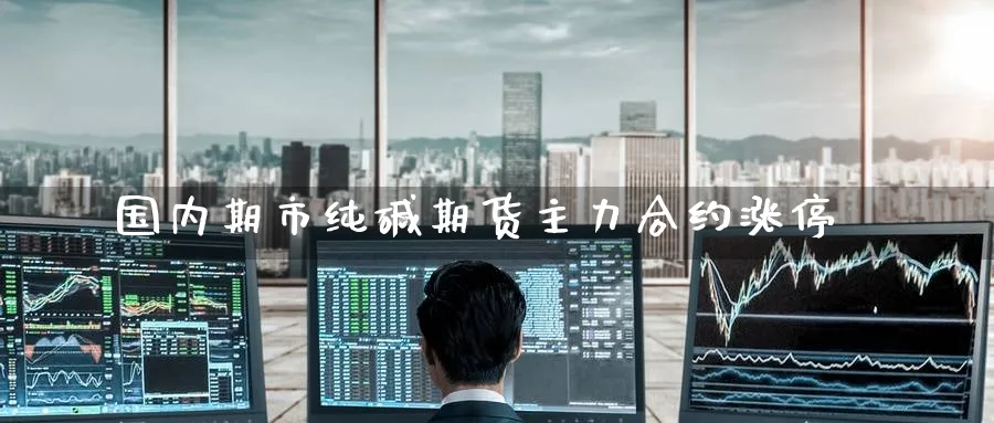 国内期市纯碱期货主力合约涨停