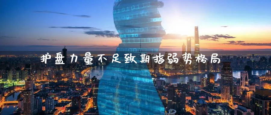 护盘力量不足致期指弱势格局