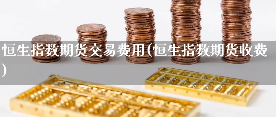 恒生指数期货交易费用(恒生指数期货收费)