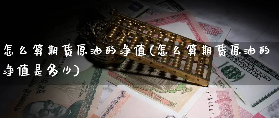 怎么算期货原油的净值(怎么算期货原油的净值是多少)