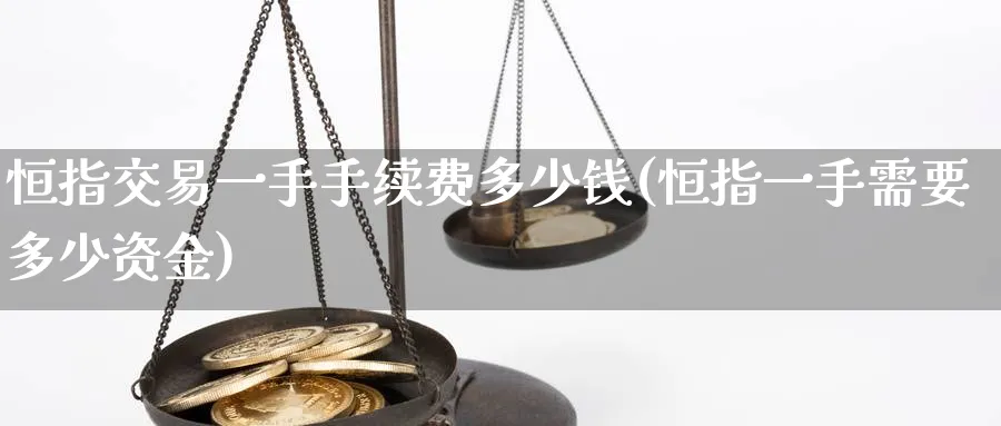 恒指交易一手手续费多少钱(恒指一手需要多少资金)_https://www.lytzg.com_原油期货学院_第1张