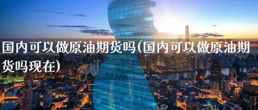 国内可以做原油期货吗(国内可以做原油期货吗现在)
