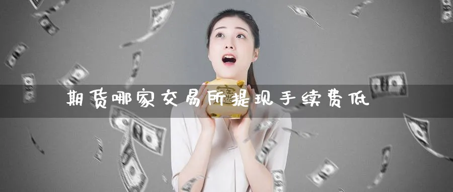 期货哪家交易所提现手续费低