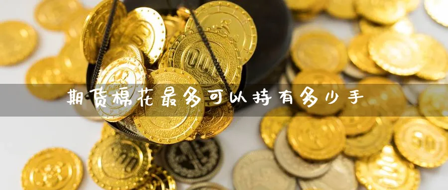 期货棉花最多可以持有多少手