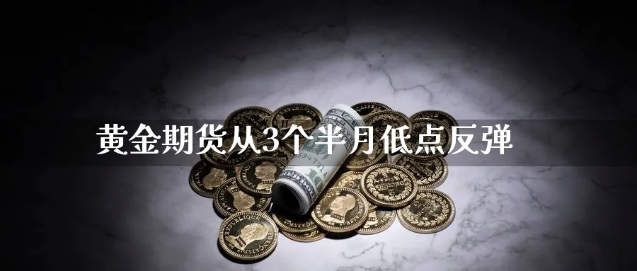 黄金期货从3个半月低点反弹