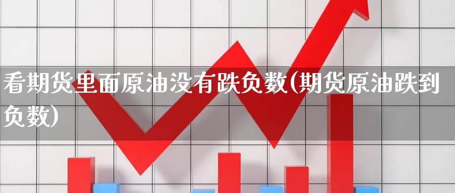 看期货里面原油没有跌负数(期货原油跌到负数)