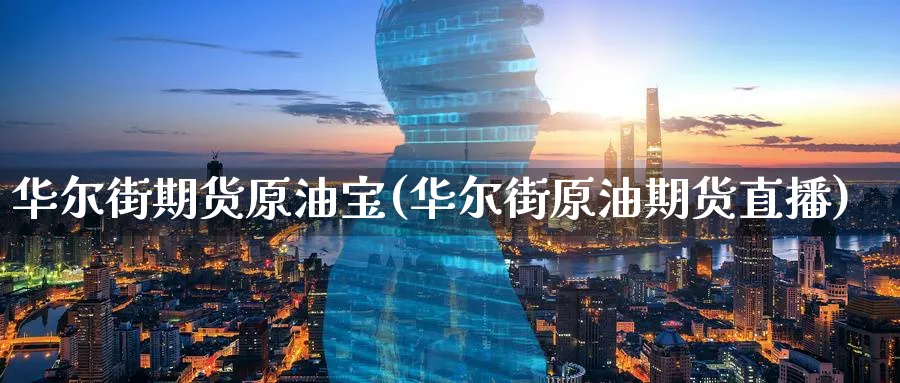 华尔街期货原油宝(华尔街原油期货直播)