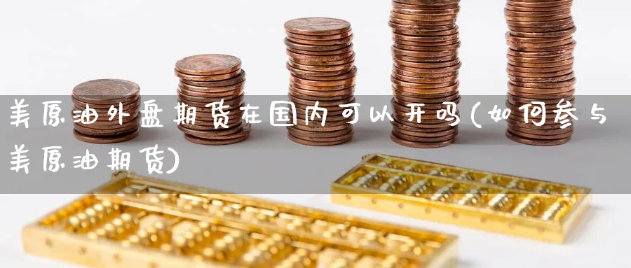 美原油外盘期货在国内可以开吗(如何参与美原油期货)