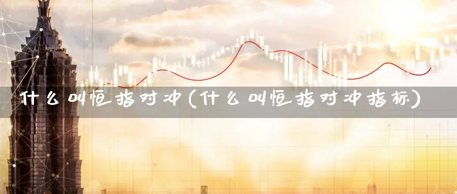 什么叫恒指对冲(什么叫恒指对冲指标)