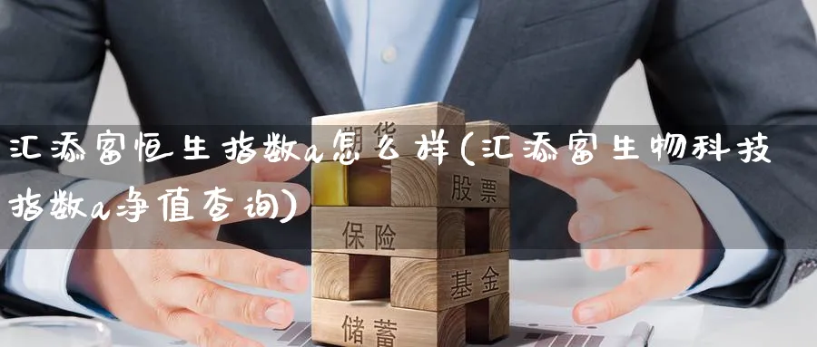 汇添富恒生指数a怎么样(汇添富生物科技指数a净值查询)