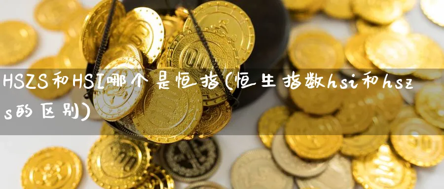 HSZS和HSI哪个是恒指(恒生指数hsi和hszs的区别)