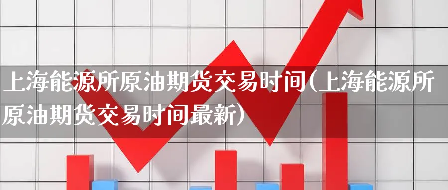 上海能源所原油期货交易时间(上海能源所原油期货交易时间最新)