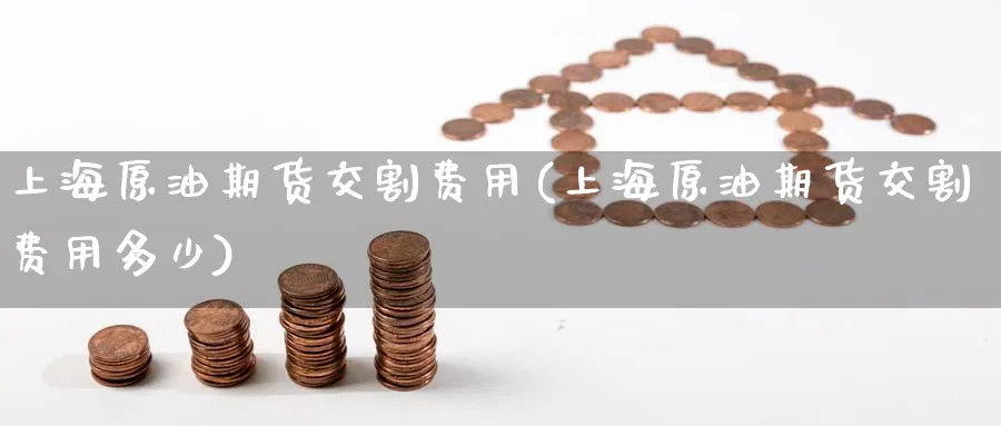 上海原油期货交割费用(上海原油期货交割费用多少)
