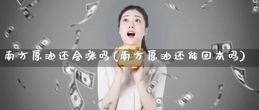 南方原油还会涨吗(南方原油还能回本吗)