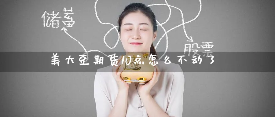 美大豆期货10点怎么不动了