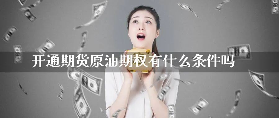开通期货原油期权有什么条件吗_https://www.lytzg.com_美原油期货_第1张