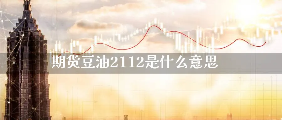 期货豆油2112是什么意思