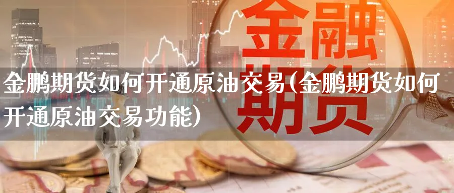 金鹏期货如何开通原油交易(金鹏期货如何开通原油交易功能)