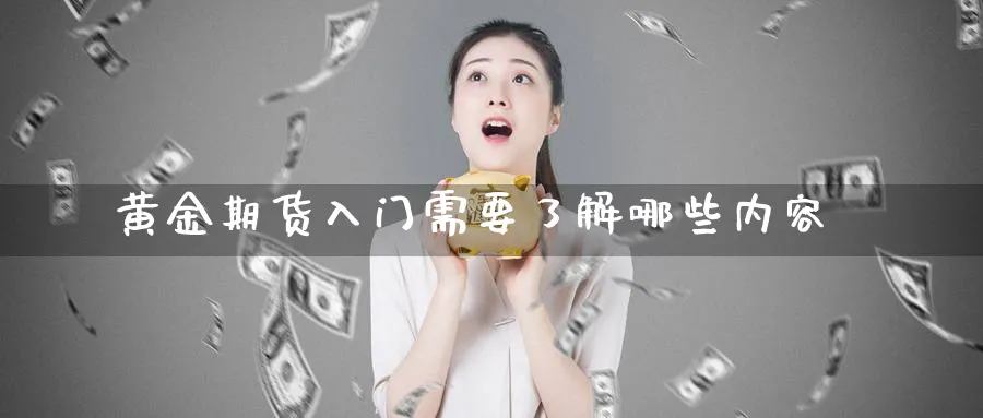 黄金期货入门需要了解哪些内容