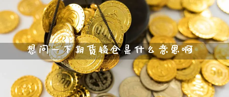 想问一下期货锁仓是什么意思啊